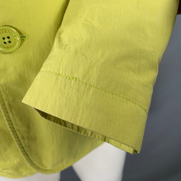 VIKTOR & ROLF Size 38 Yellow Cotton Blend Single Breasted Sport Coat - Picture 7 of 16